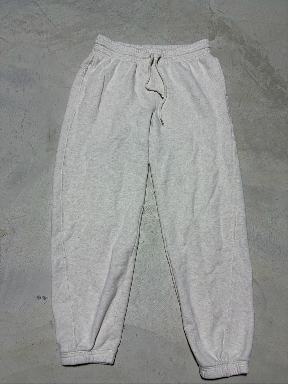 Aerie cream Cozy Jogger Sweatpants small